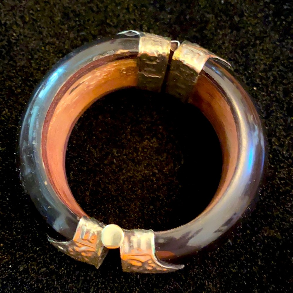 Carol for Eva Graham hinged bracelet